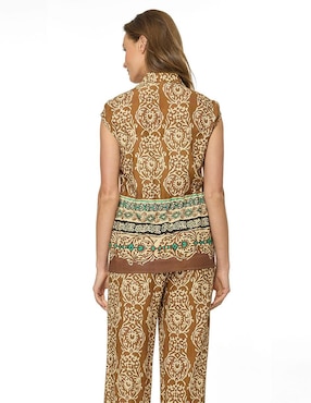 Blusa Foley's sin mangas para mujer
