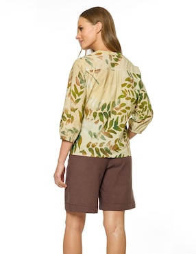 Blusa Foley's manga corta para mujer