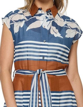 Vestido arriba de la rodilla casual Foley's para mujer