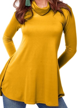 Blusa Beatriz Meade manga larga para mujer