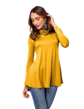 Blusa Beatriz Meade manga larga para mujer