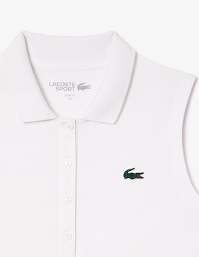 Playera tipo polo Lacoste para mujer