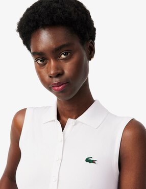 Playera tipo polo Lacoste para mujer