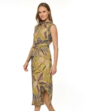 Vestido midi casual Foley's para mujer