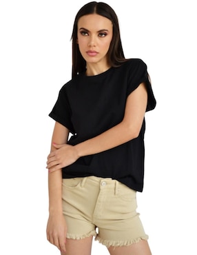 Blusa Balam manga corta para mujer