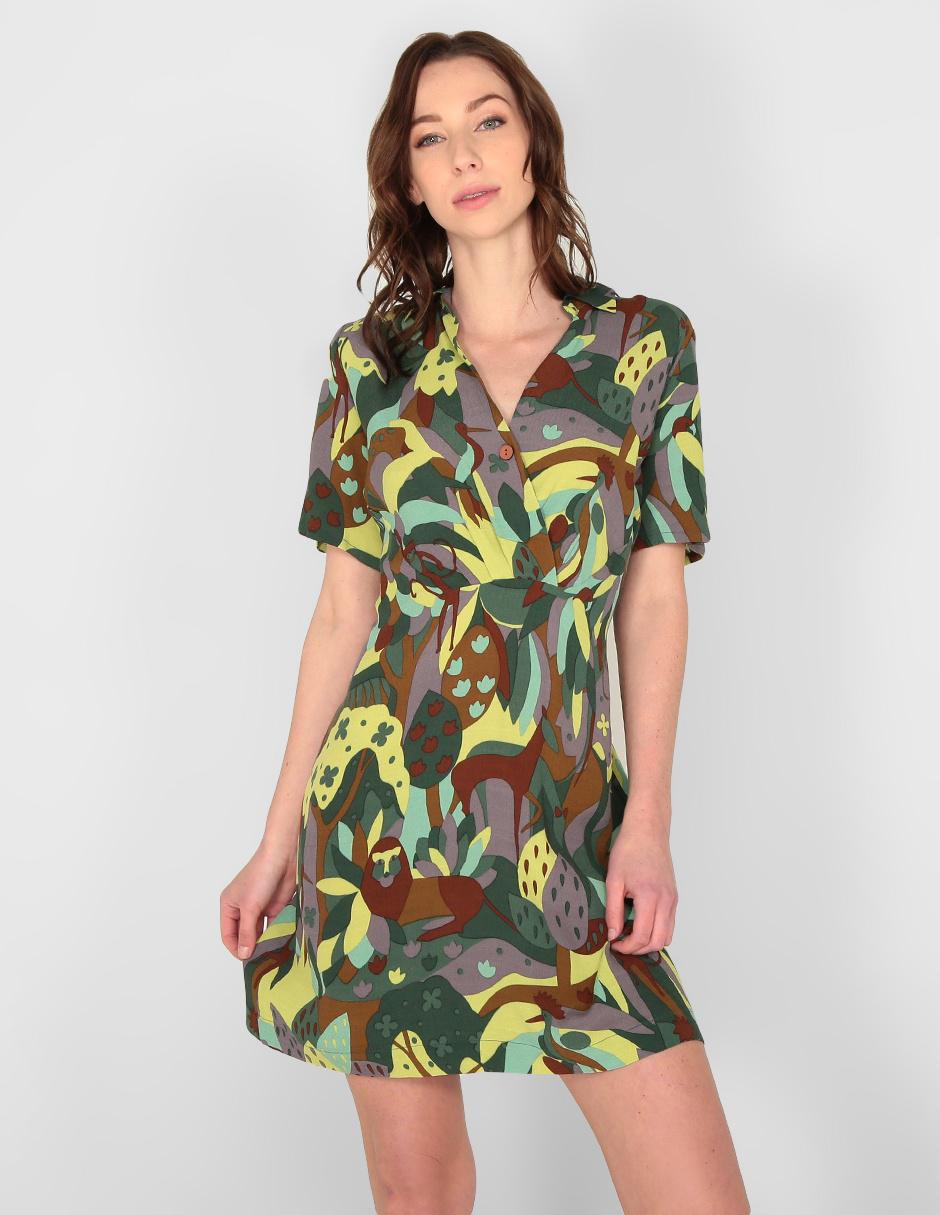 Vestido corto casual para mujer 1
