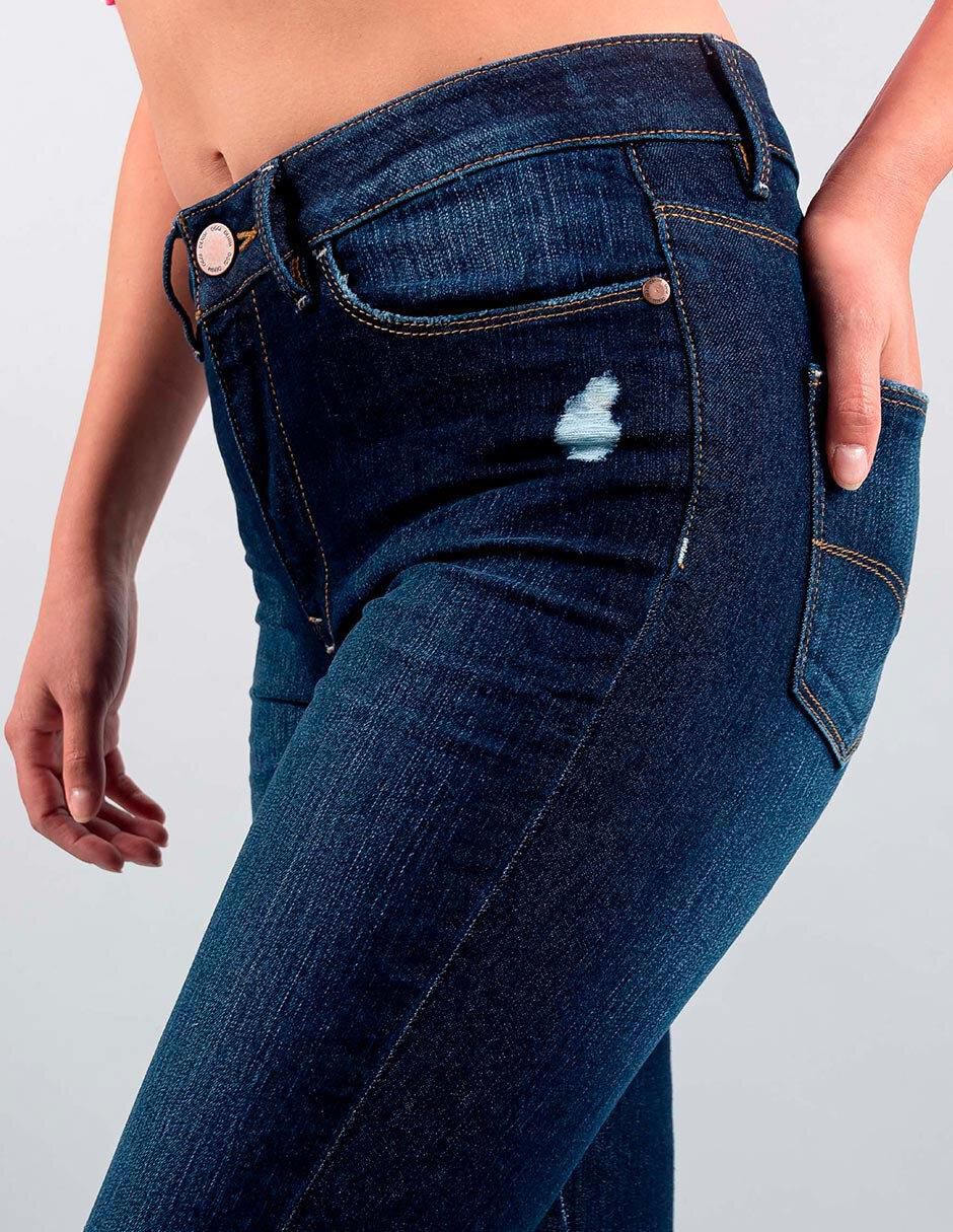 Jeans Súper Skinny Oggi - Lucy para Mujer Mezclilla Azul Claro 2222108