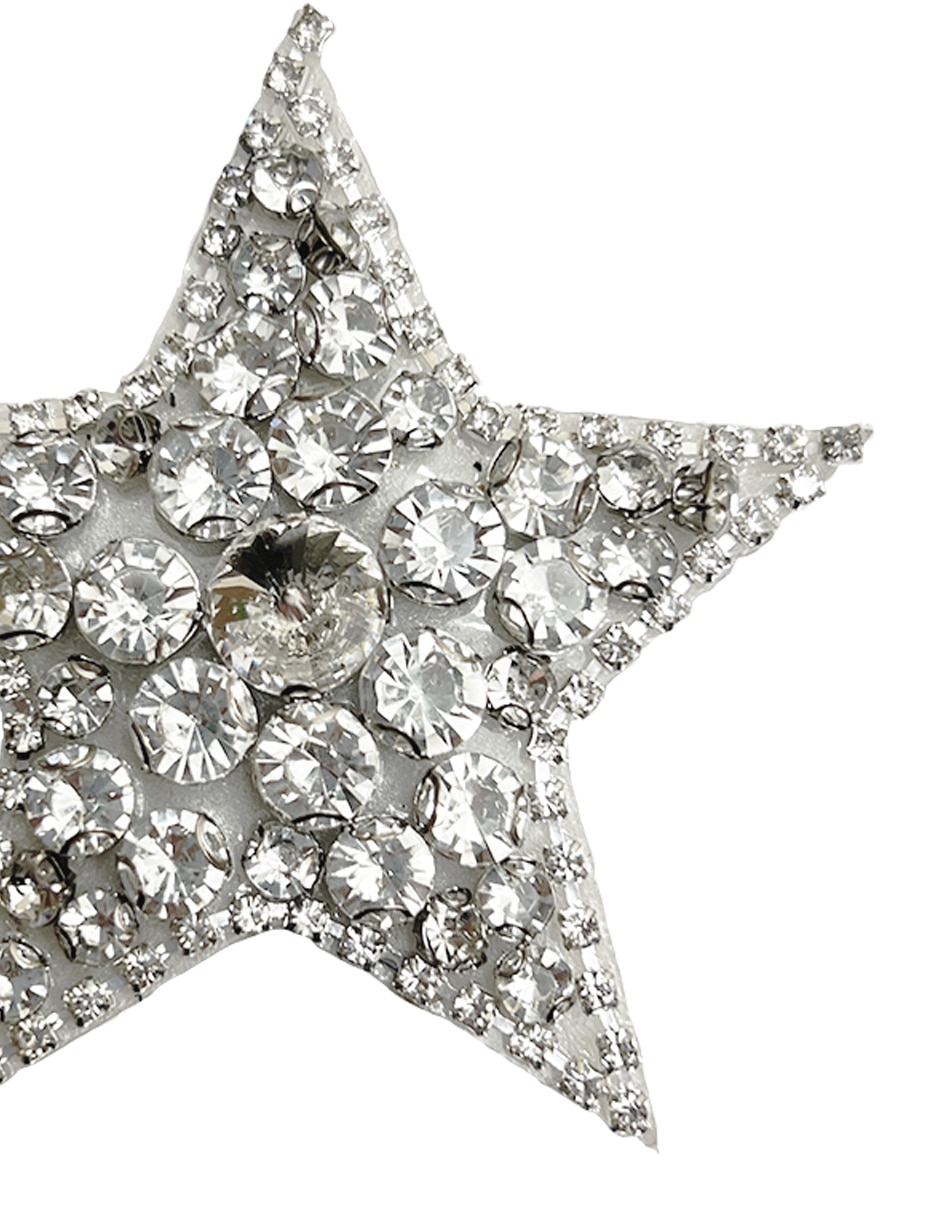 Parche decorativo para ropa Estrella piedras aplicación pedrería 2