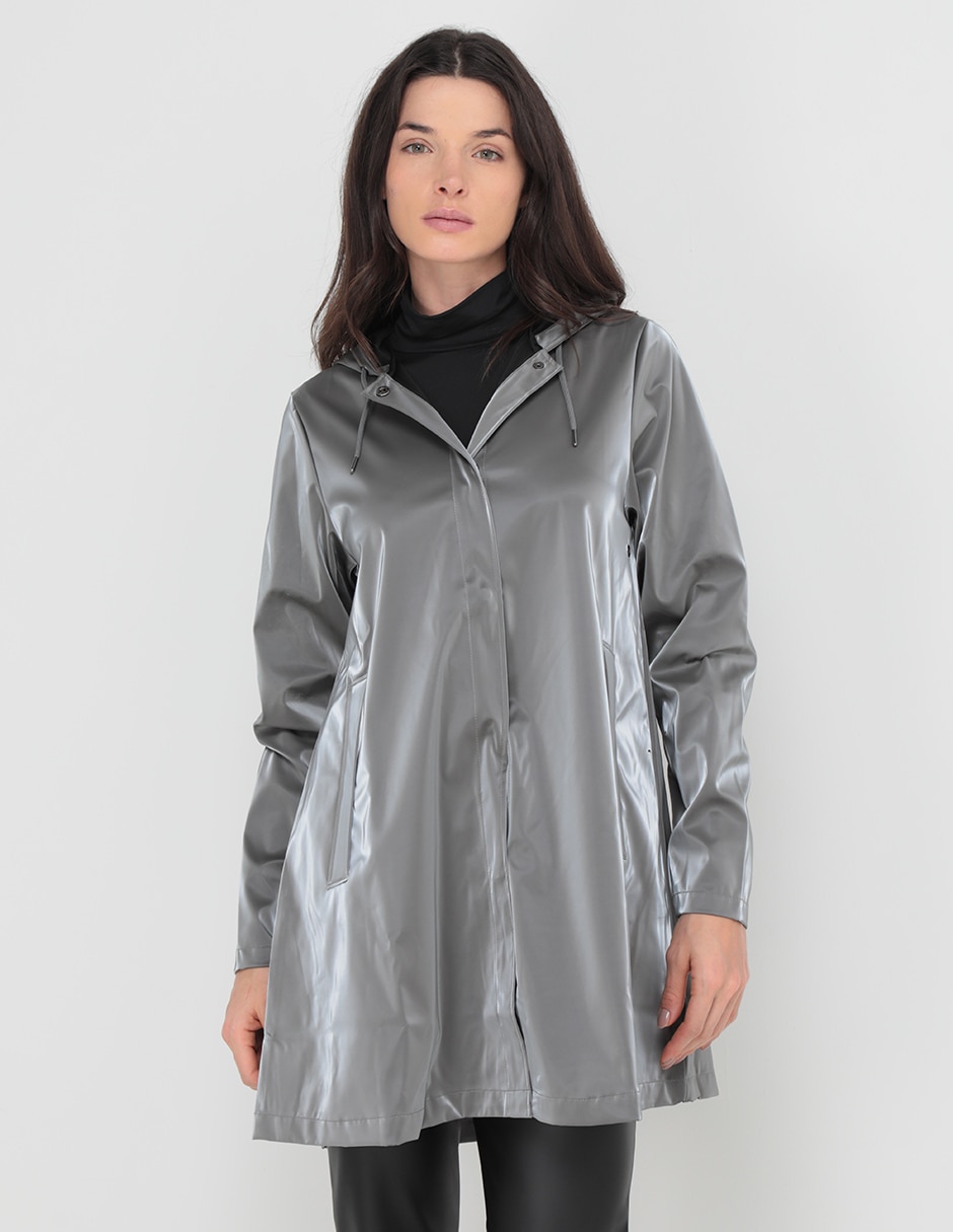 Impermeable con capucha Rains para mujer | Liverpool
