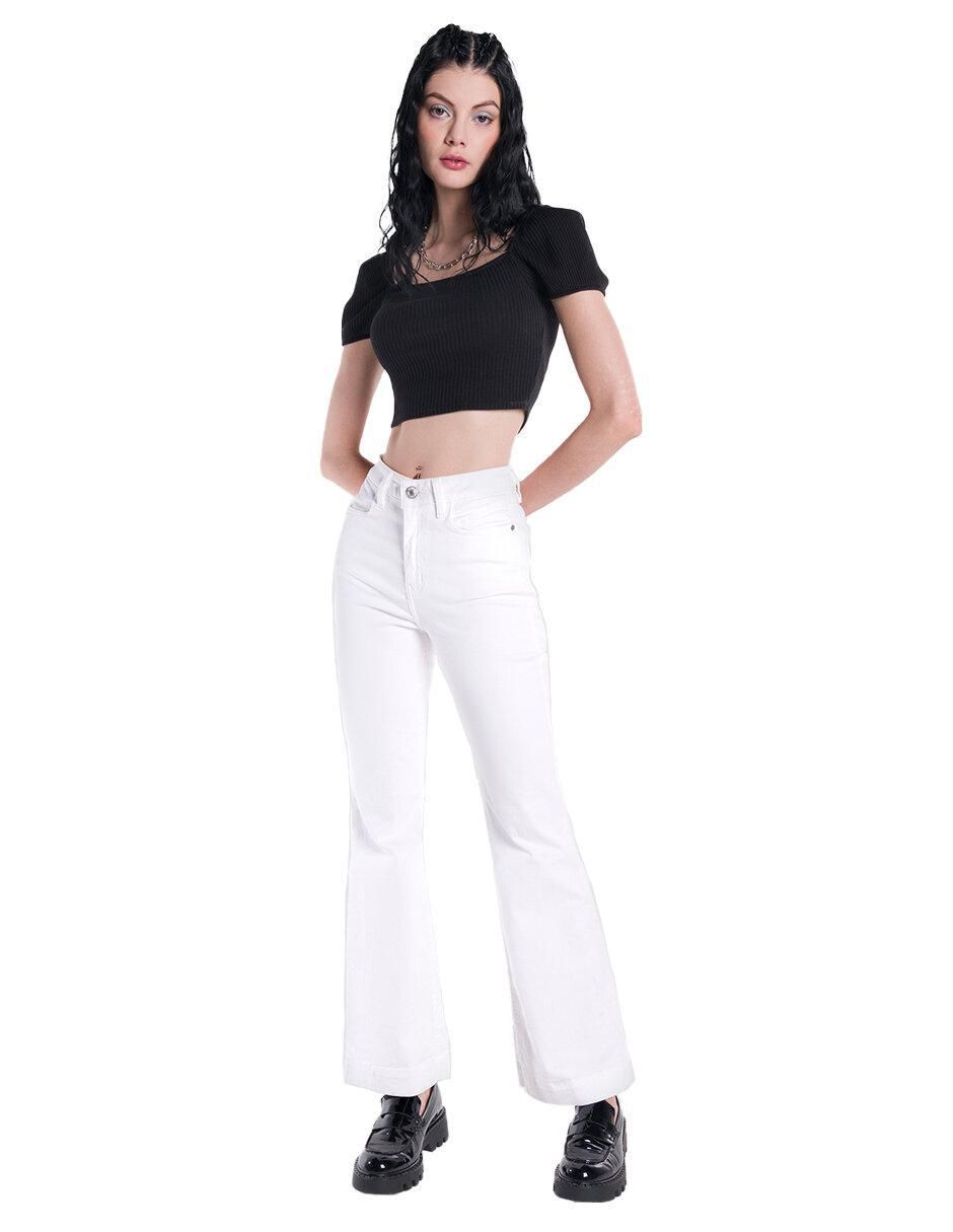 Jeans campana para mujer 4