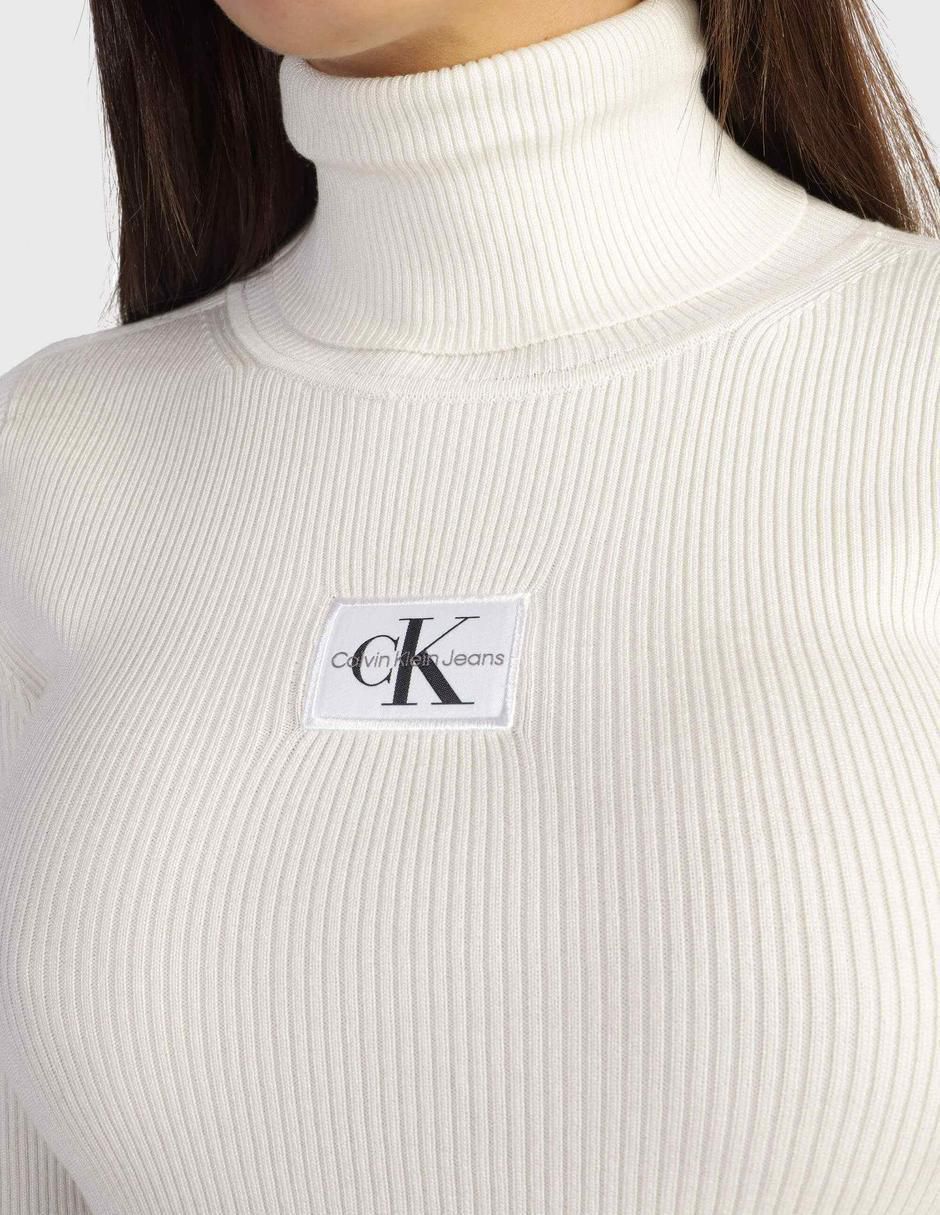 Suéter cuello alto para mujer 4