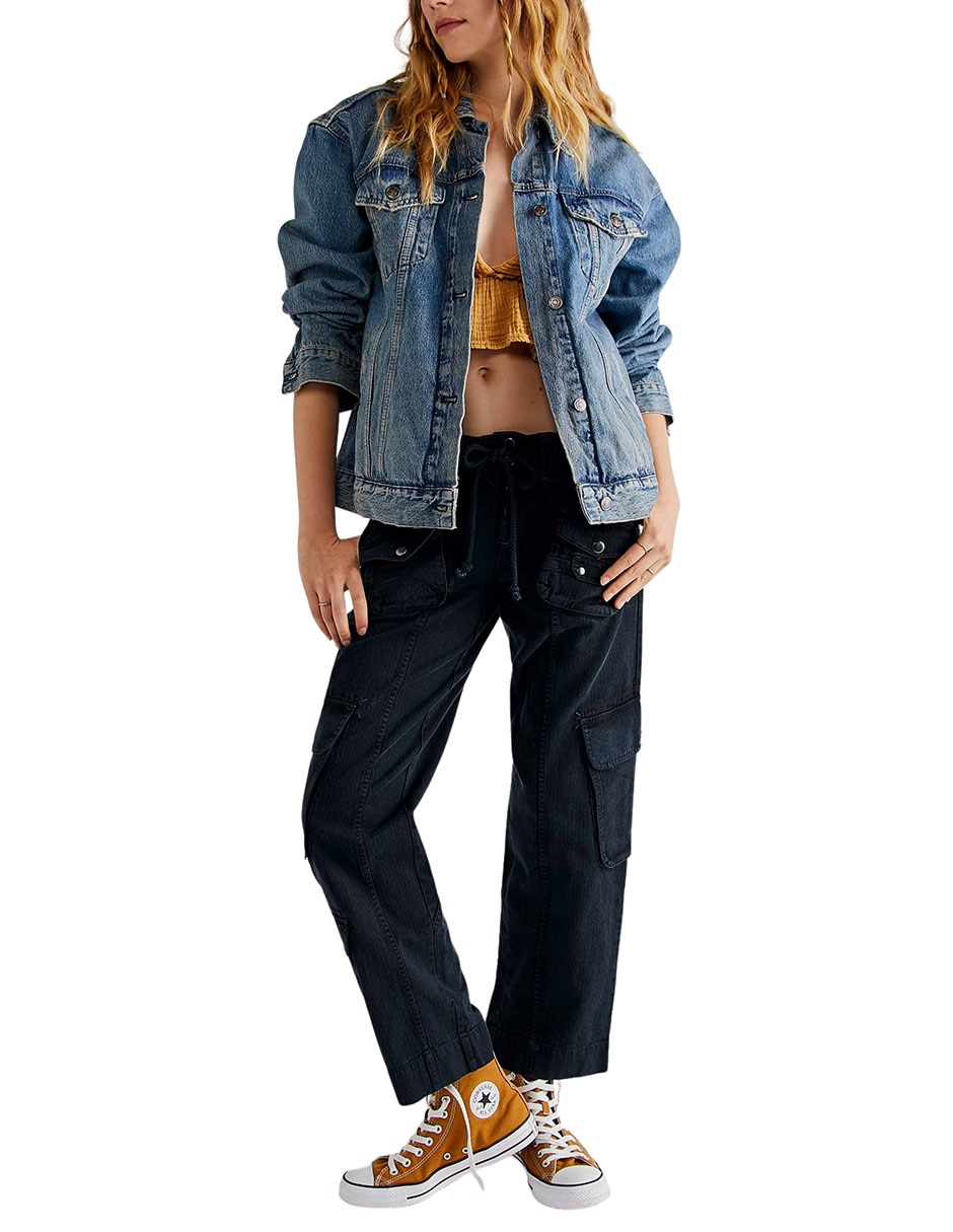 Pantalón de vestir straight para mujer