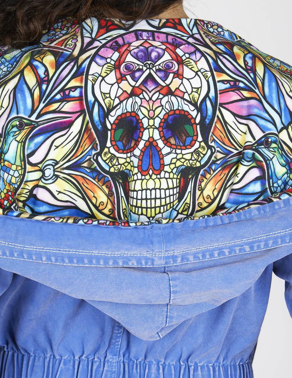 Ay Güey Chamarras Con Flores Bordadas Chamarra Ay Güey Para Mujer