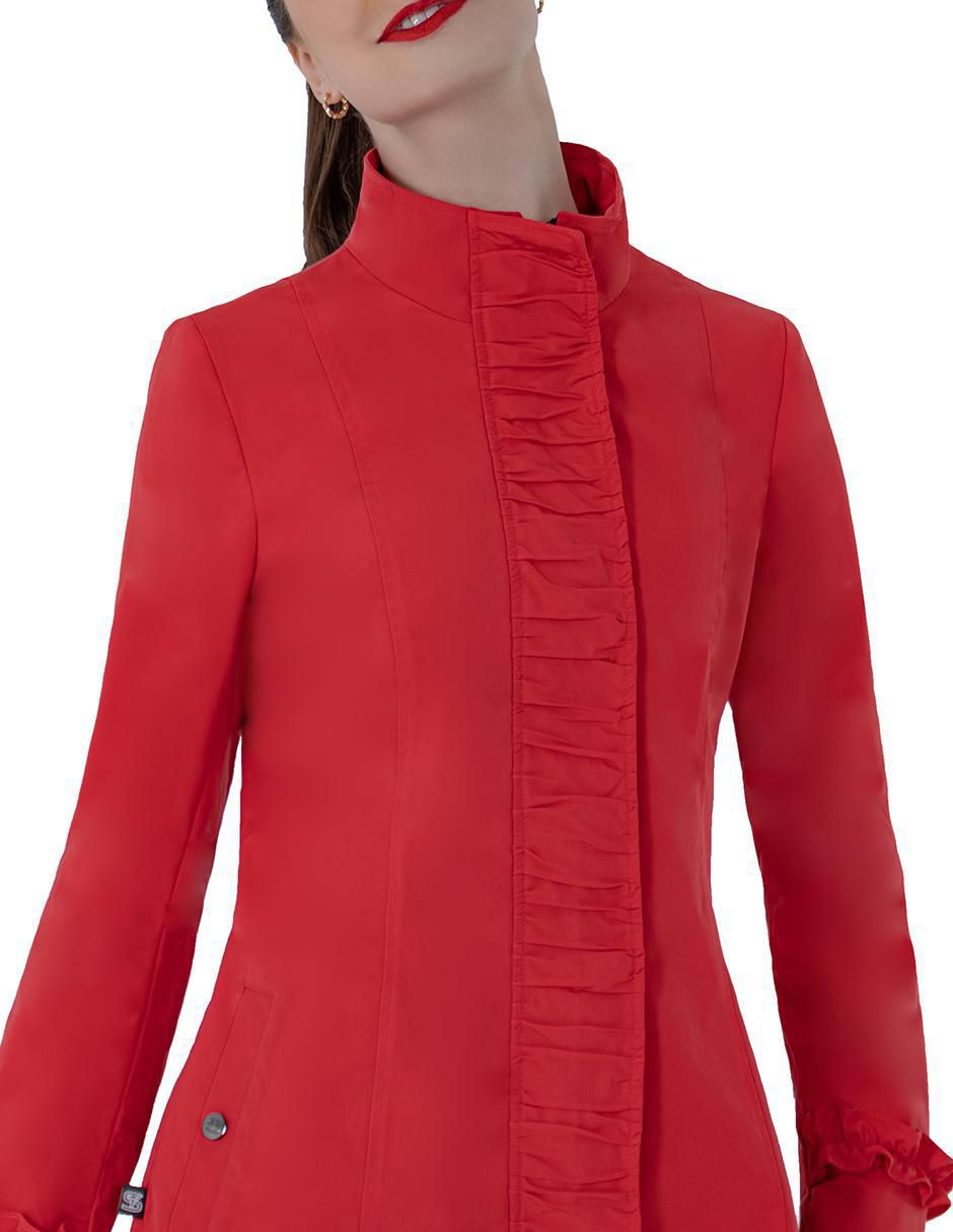Gabardina impermeable para mujer 4