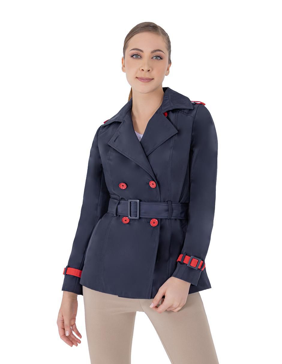 Gabardina impermeable para mujer