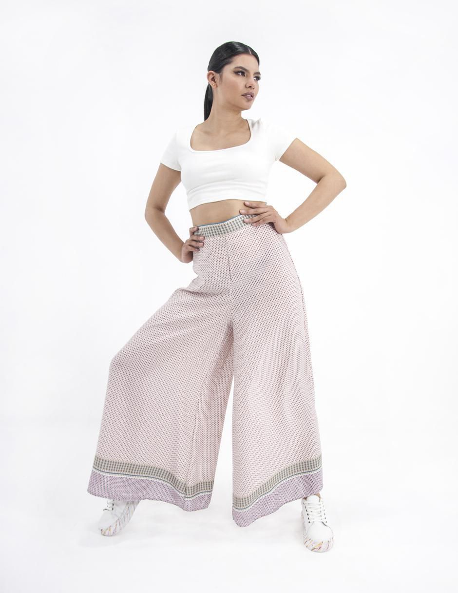 Pantalón relaxed amplio para mujer 3