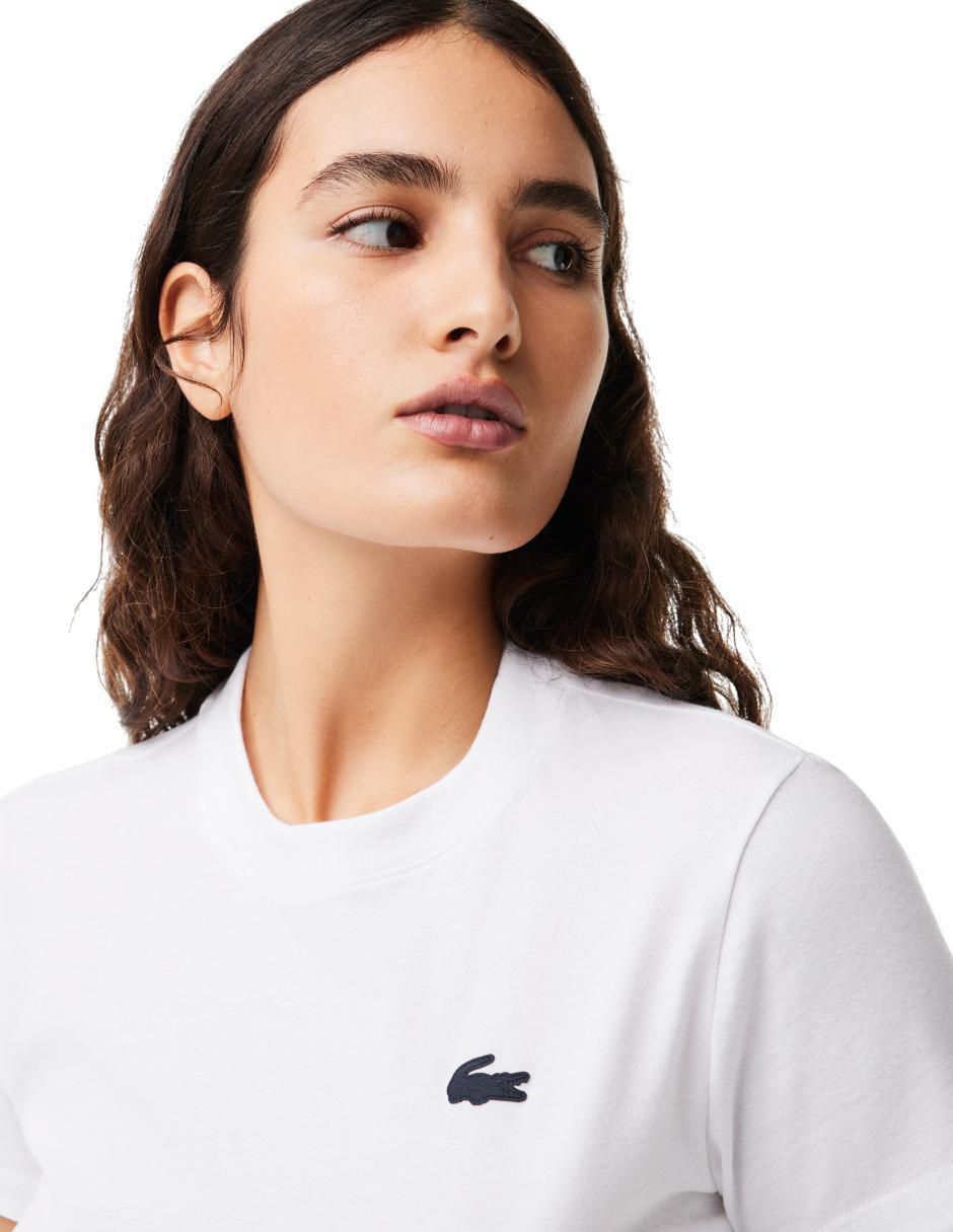 Playera manga corta cuello redondo para mujer 2