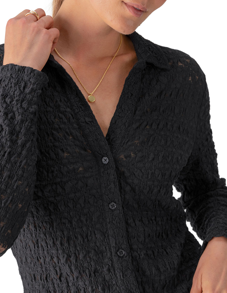 Camisa manga larga para mujer 3