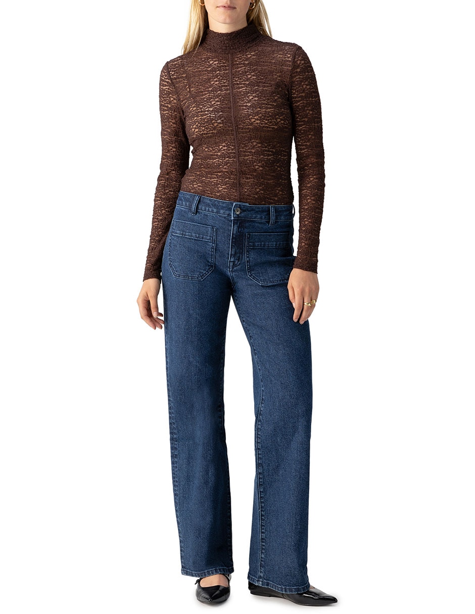 Blusa manga larga para mujer 3