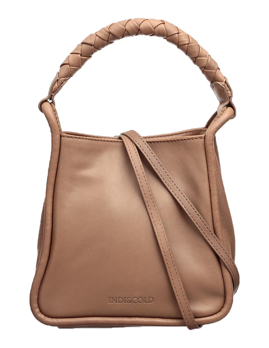 Bolsa frame Indi Cold de piel para mujer Liverpool