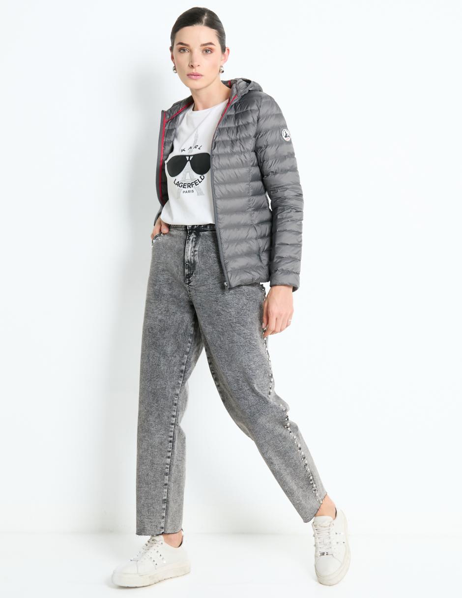 CHAMARRA JOTT CLOE NOOS POLIA, M, GRIS