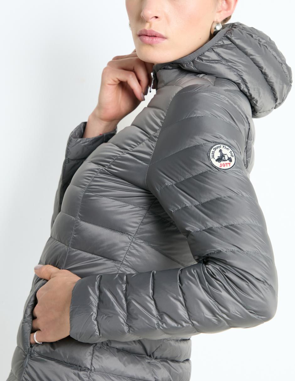 CHAMARRA JOTT CLOE NOOS POLIA, M, GRIS