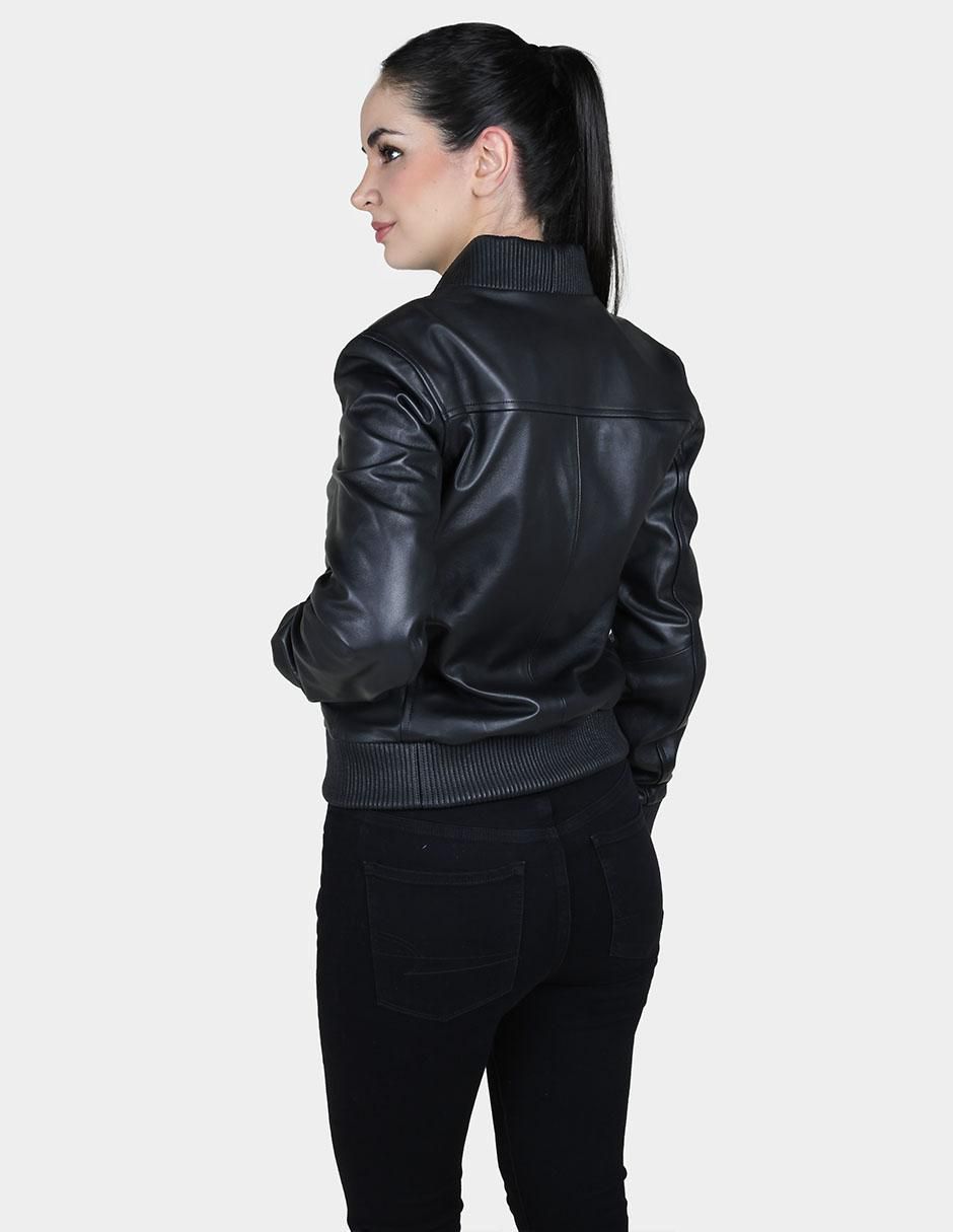 Chamarra de piel para mujer 2
