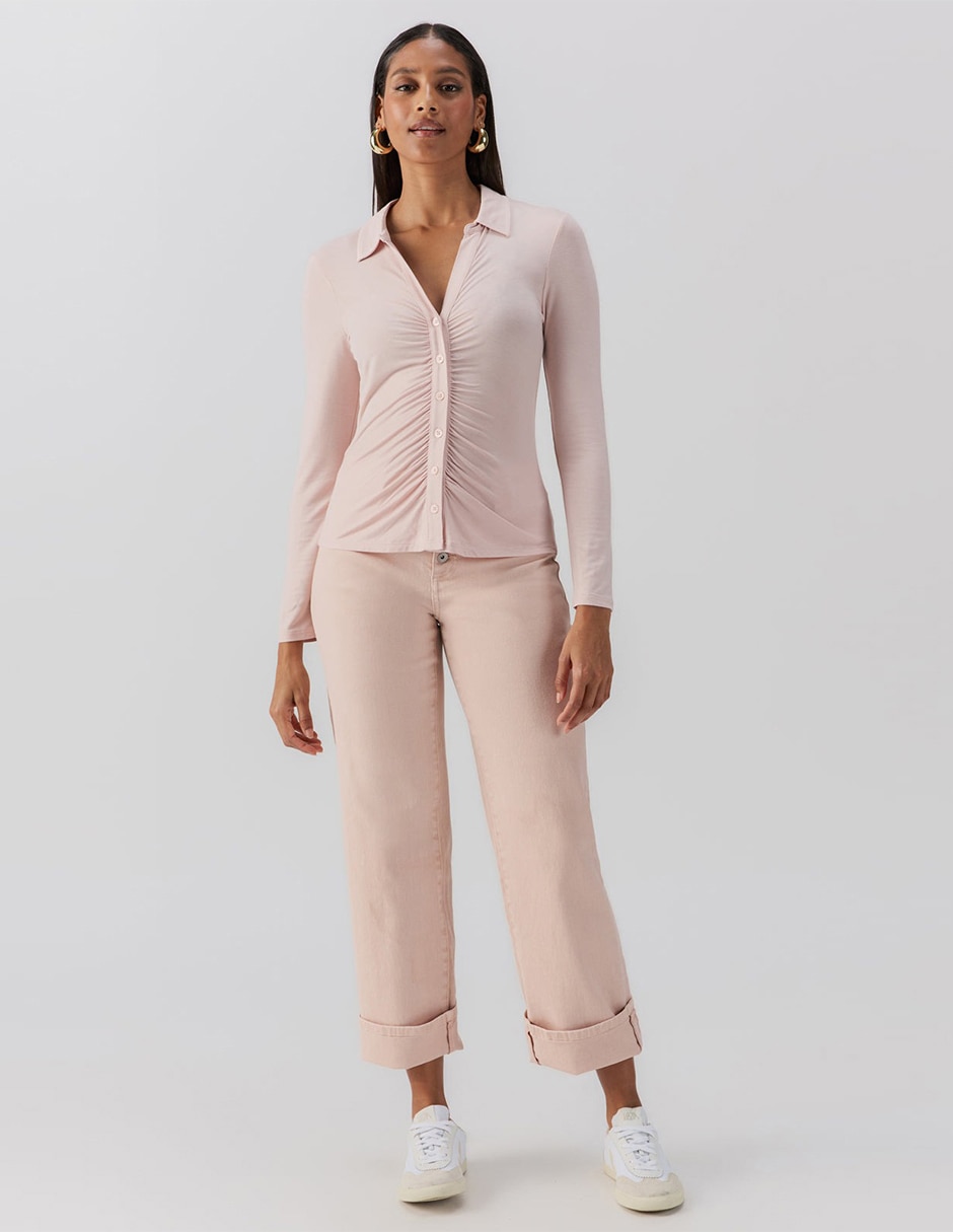 Blusa manga larga para mujer 3