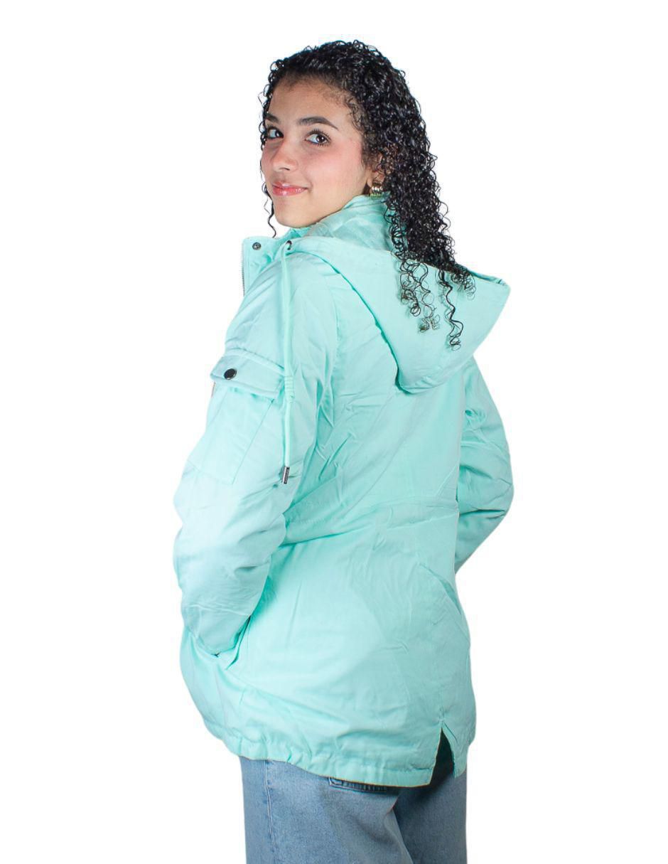 "chamarra" casual coca bella no impermeable "de" poliéster "para mujer"