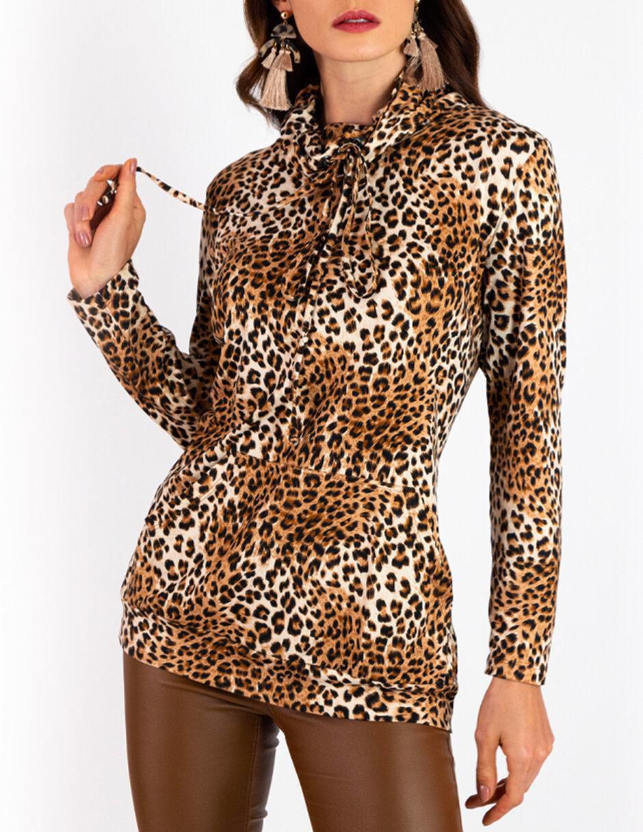 Sudadera con bolsa canguro para mujer 2