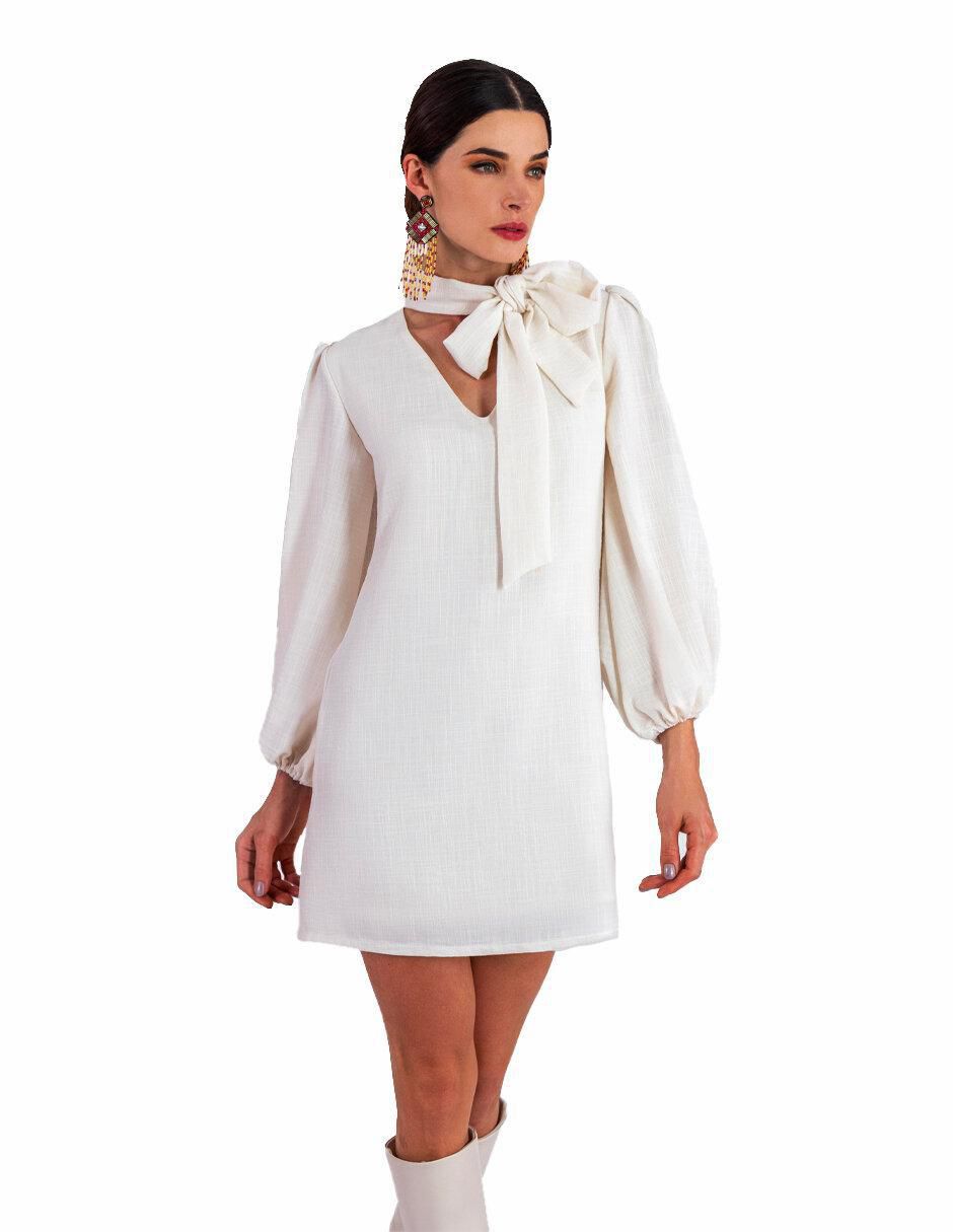 Vestido arriba de la rodilla casual para mujer 4