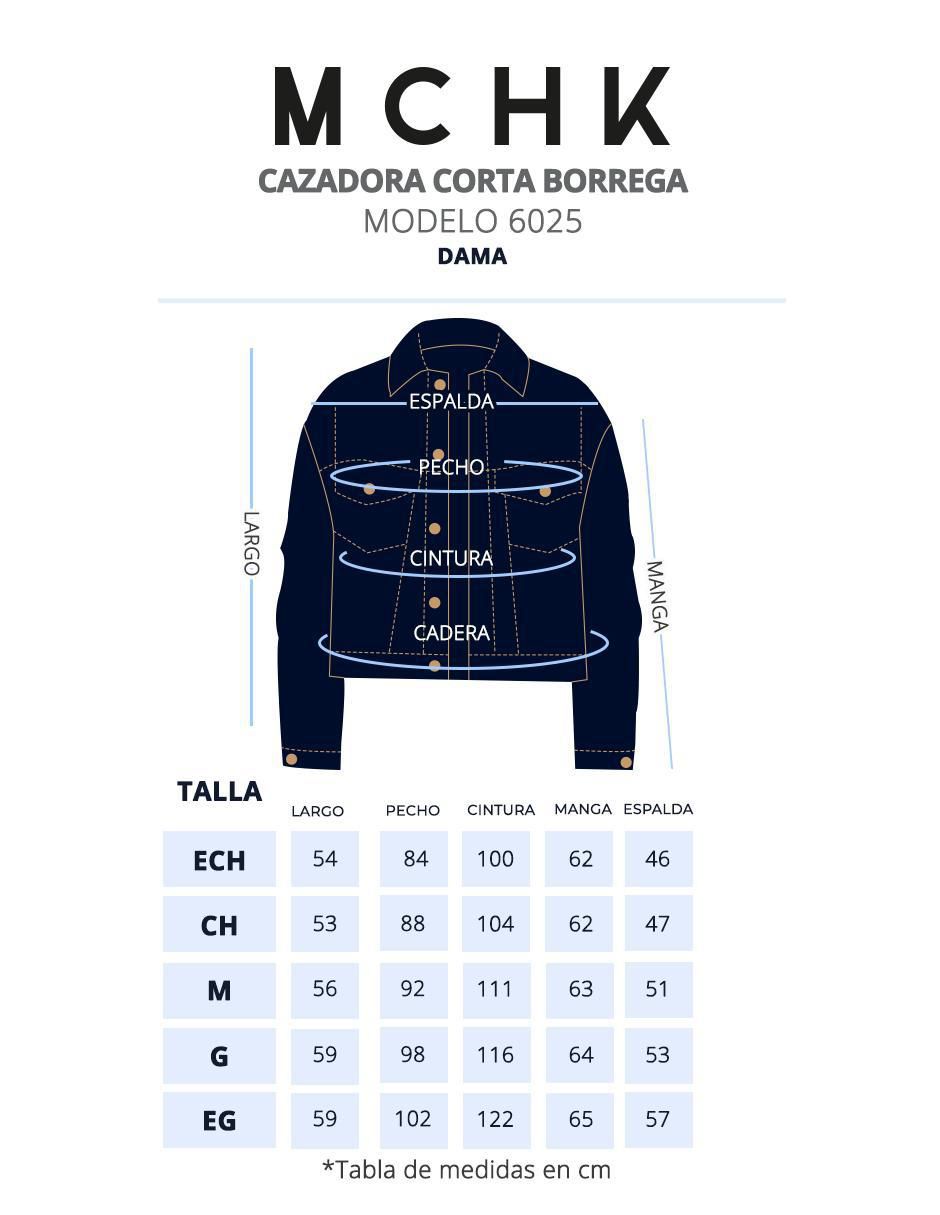 Chamarra cazadora de mezclilla para mujer 6