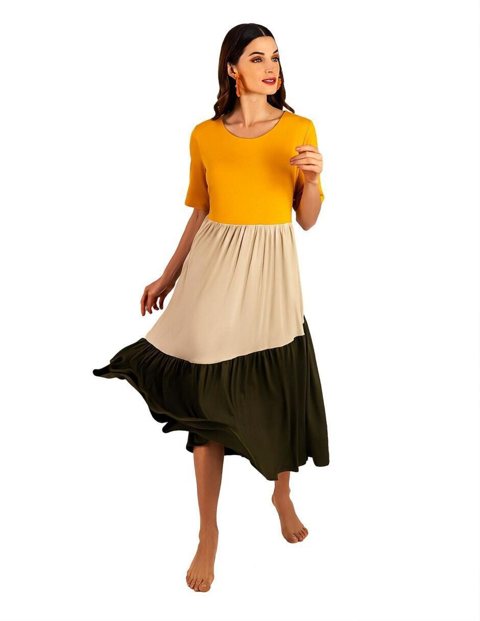 Vestido maxi casual para mujer Vestido maxi casual para mujer