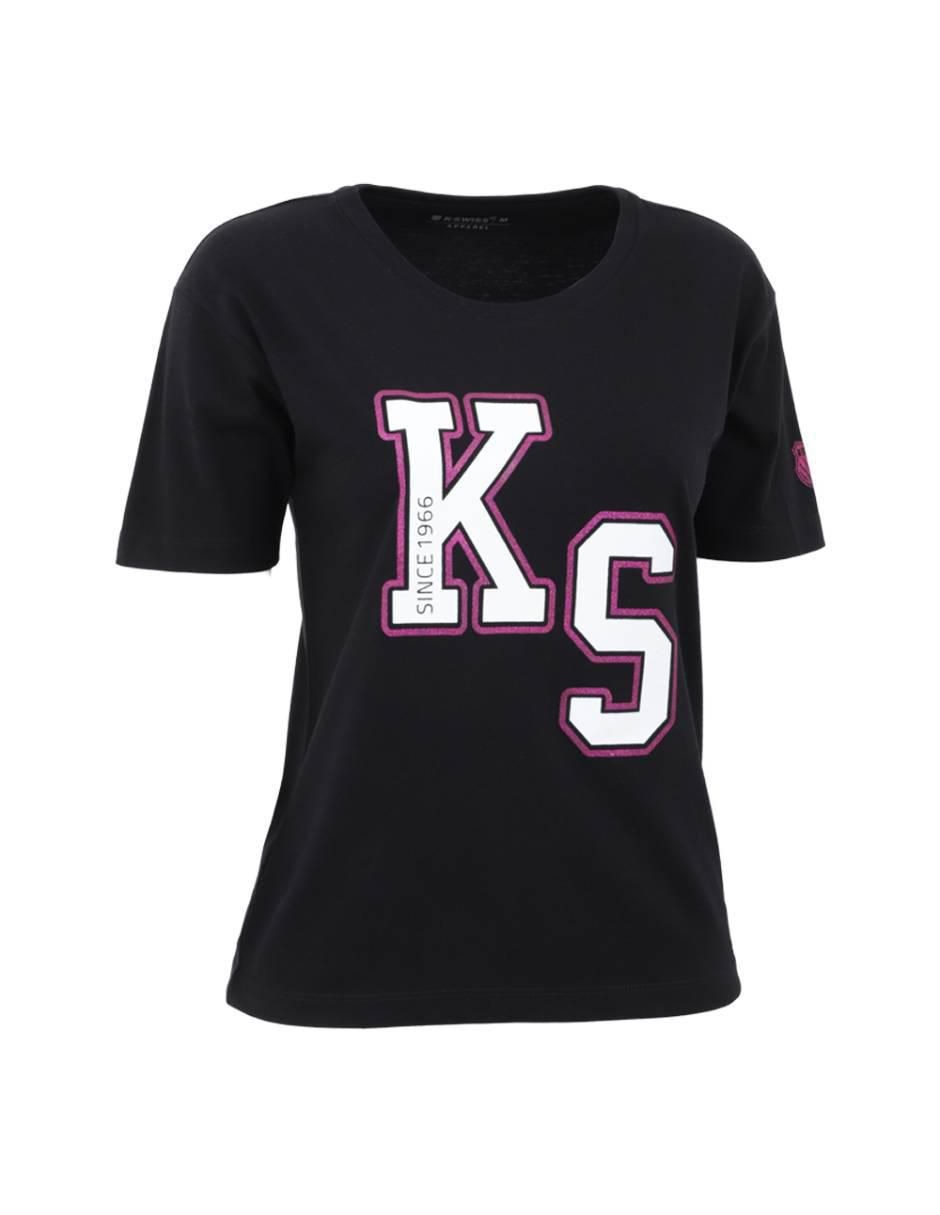 Playera manga corta cuello redondo para mujer 3