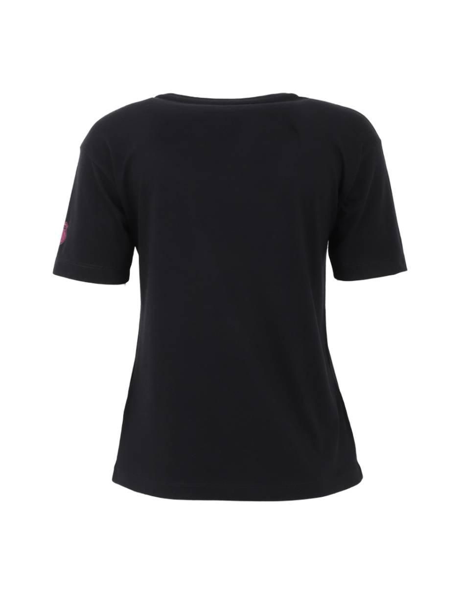 Playera manga corta cuello redondo para mujer 4
