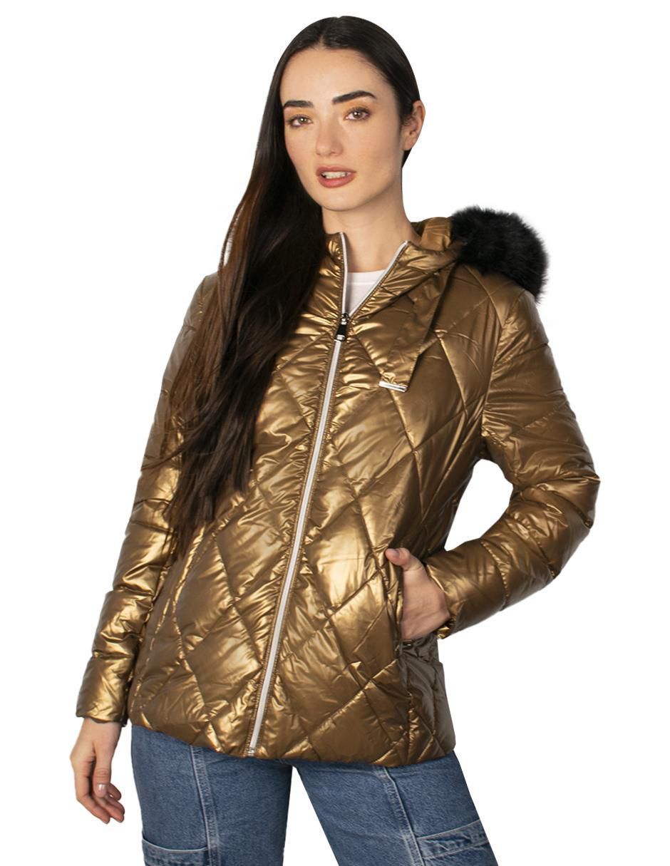 Chamarra acolchada impermeable para mujer Chamarra acolchada impermeable para mujer