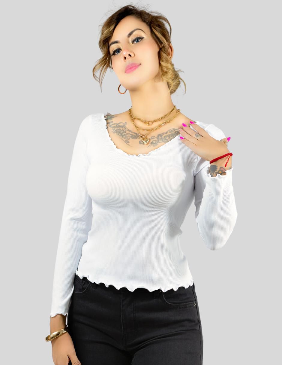 Blusa manga larga para mujer Blusa manga larga para mujer