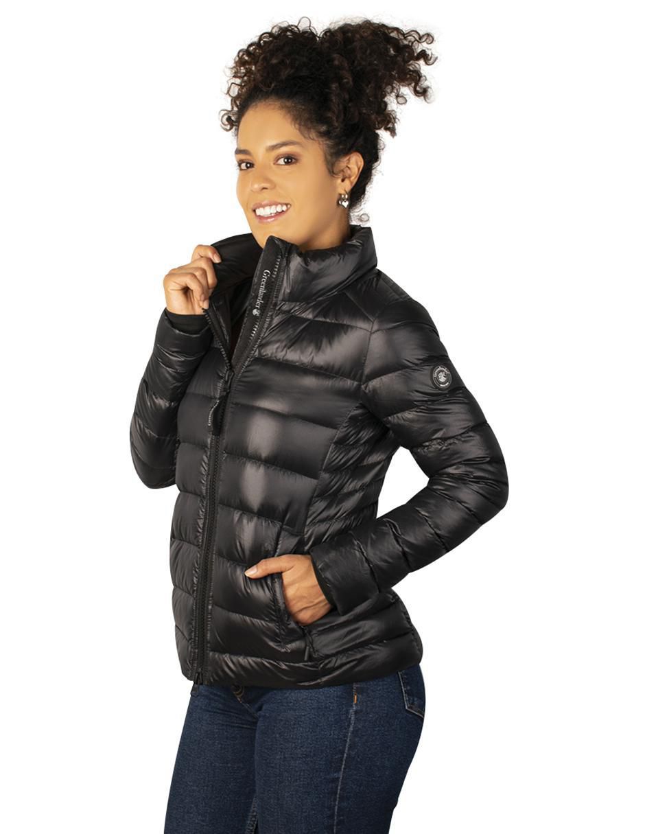 "chamarra" acolchada greenlander no impermeable "de" poliéster "para mujer"