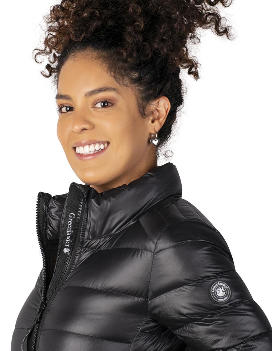 "chamarra" acolchada greenlander no impermeable "de" poliéster "para mujer"