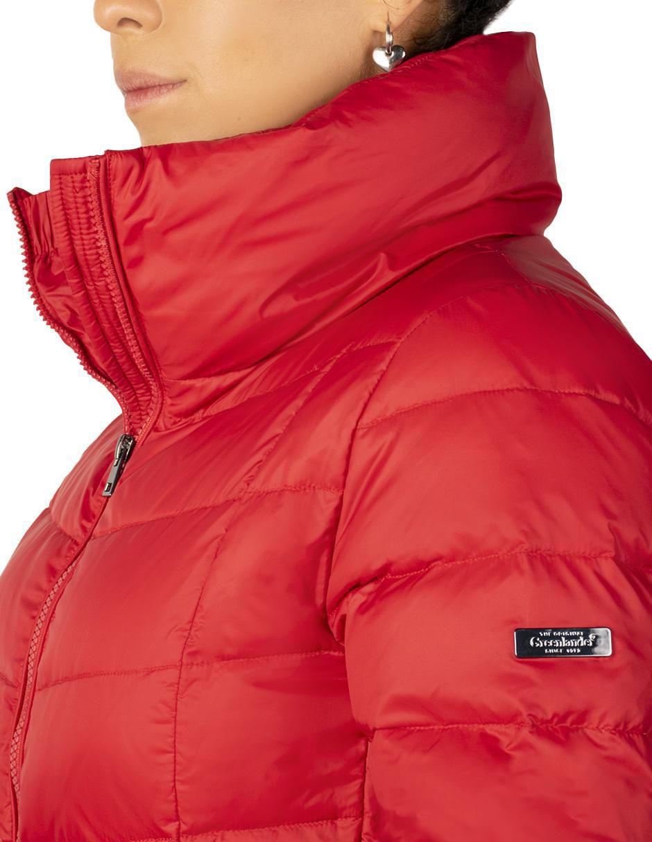 "chamarra" acolchada greenlander no impermeable "de" poliéster "para mujer"
