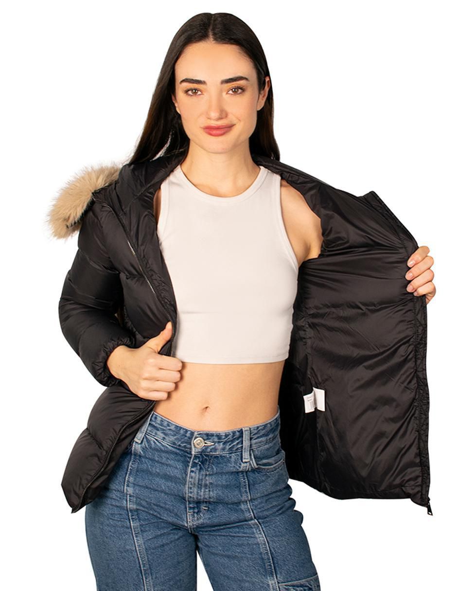 "chamarra" acolchada greenlander no impermeable "de" poliéster "para mujer"