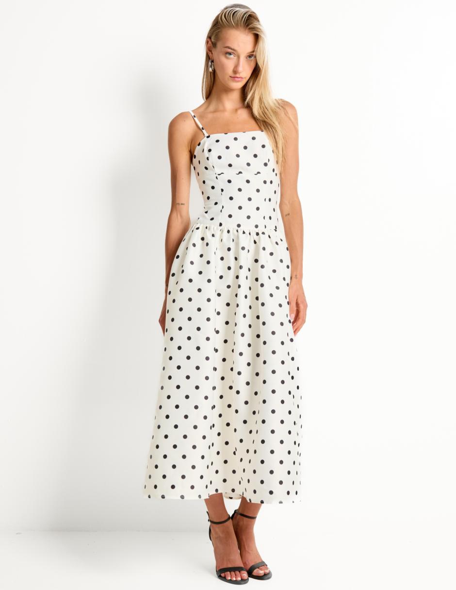 Vestido midi casual para mujer