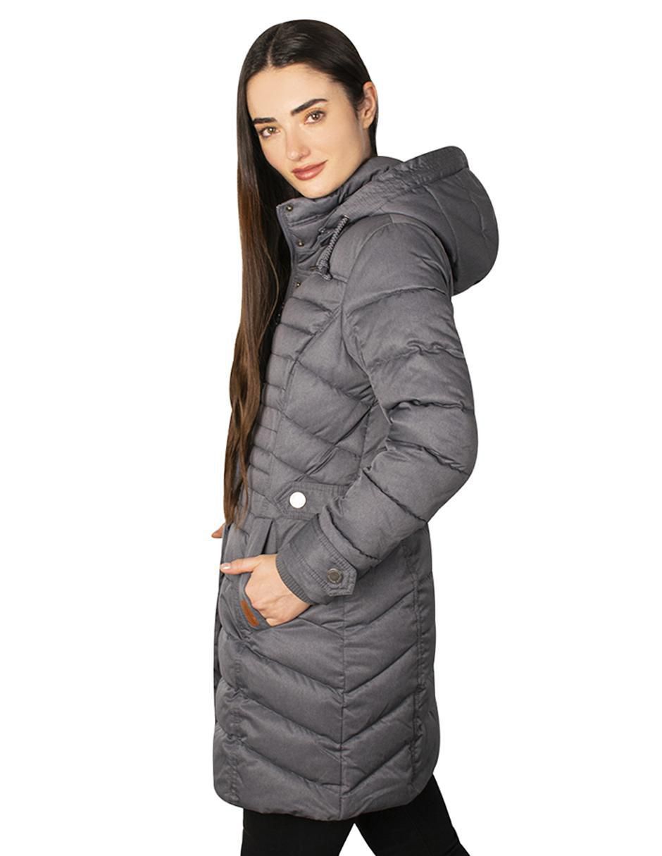 Chamarra acolchada greenlander impermeable para mujer