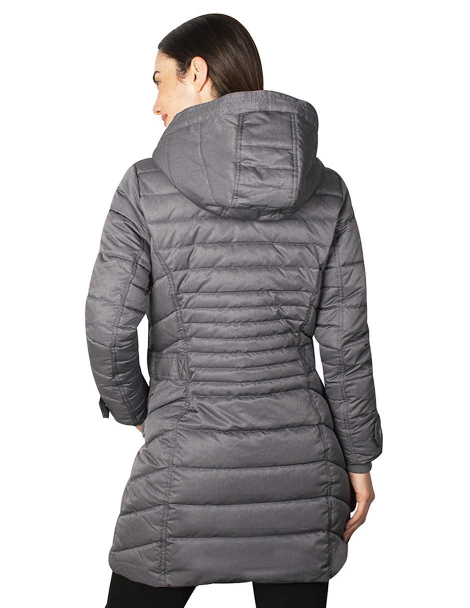 Chamarra acolchada greenlander impermeable para mujer