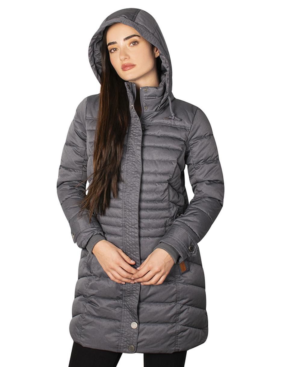 Chamarra acolchada greenlander impermeable para mujer