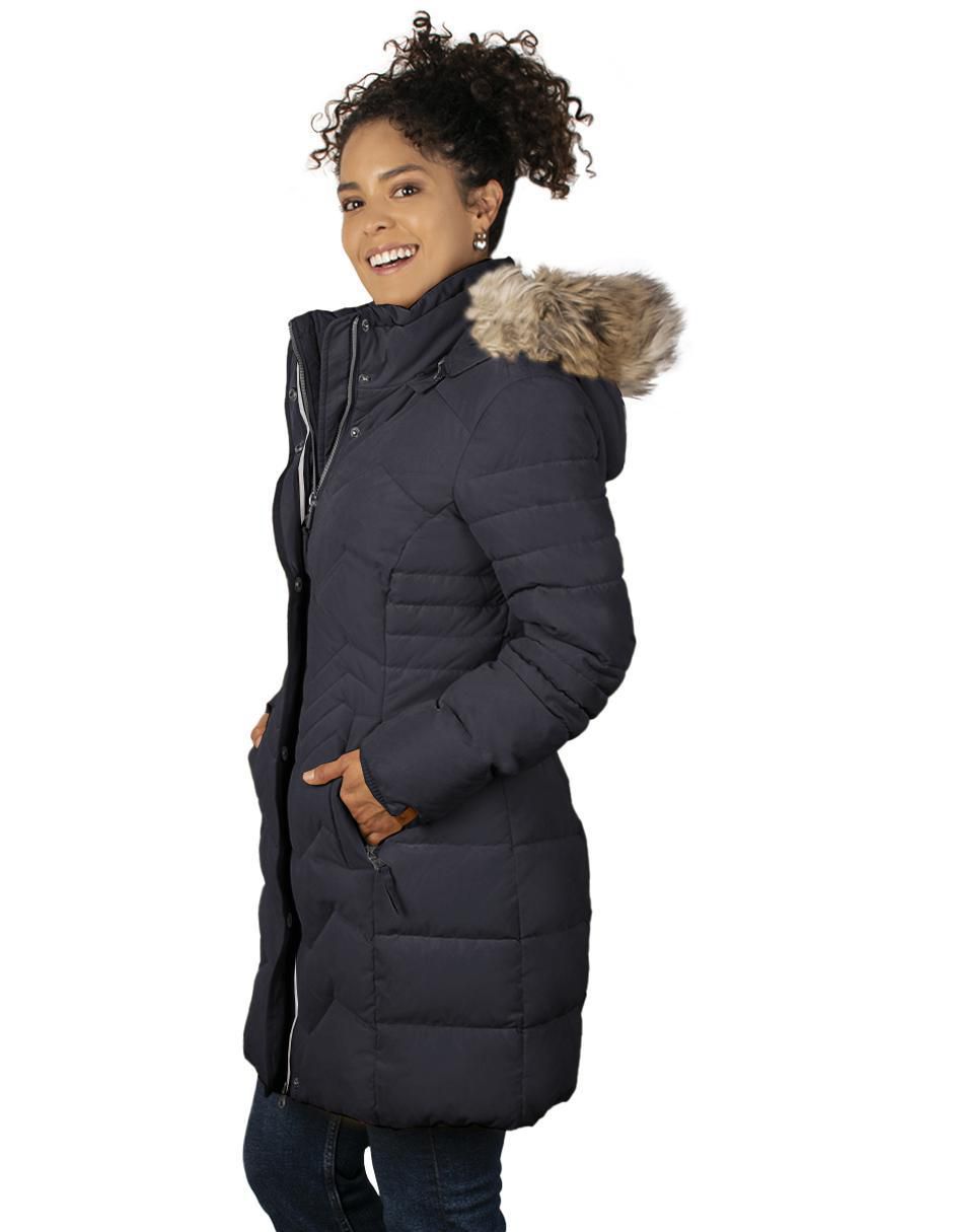 "chamarra" acolchada greenlander no impermeable "de" poliéster "para mujer"