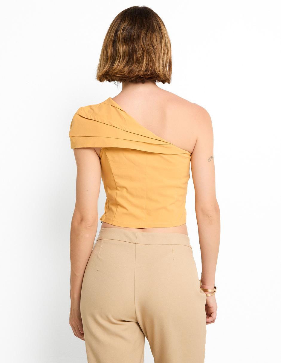 Blusa manga corta para mujer
