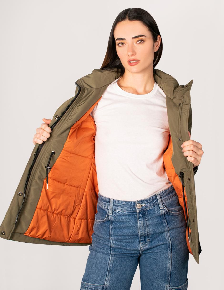 Chamarra parka Greenlander para mujer