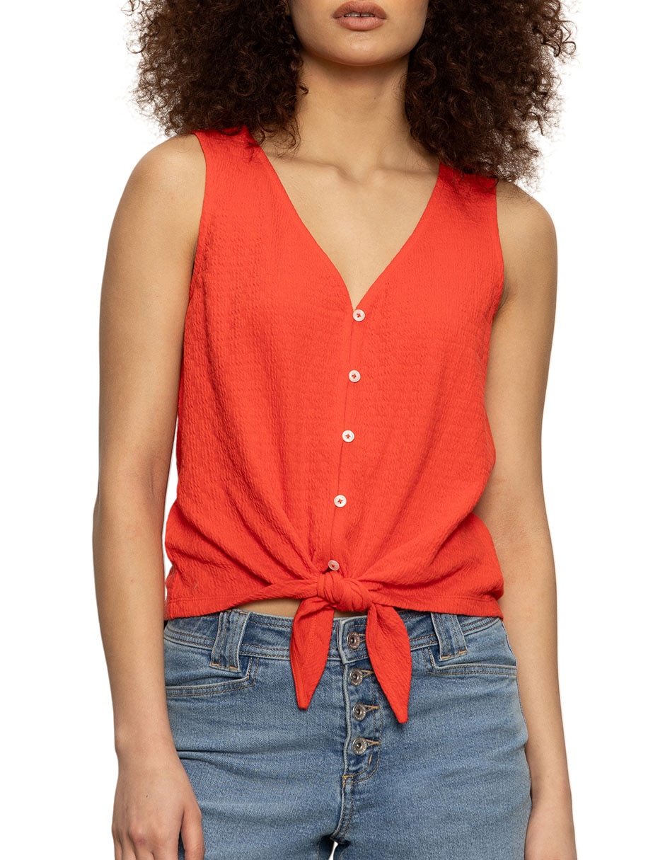 Blusa sin mangas para mujer 2