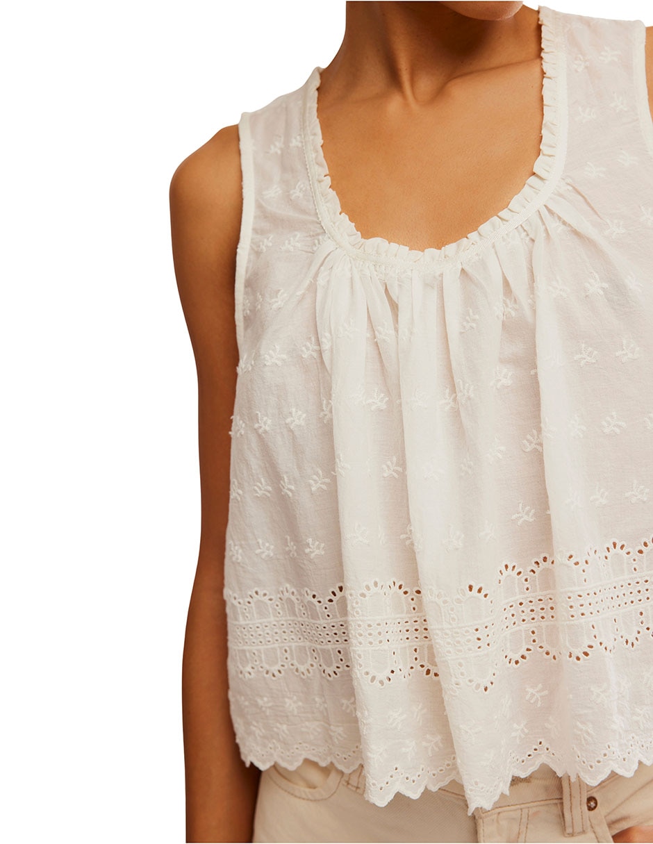 Blusa sin mangas para mujer 2
